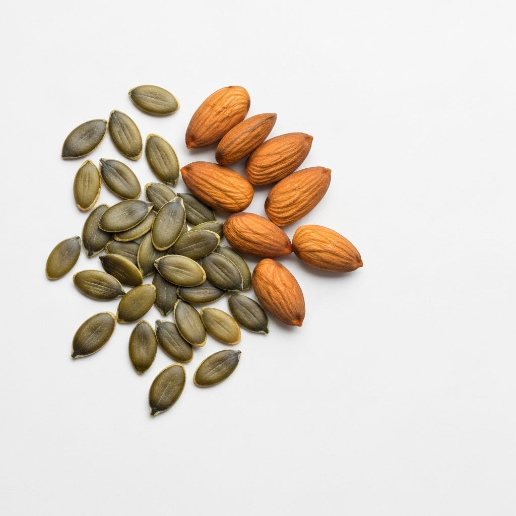 Magnesium rich seeds and nuts
