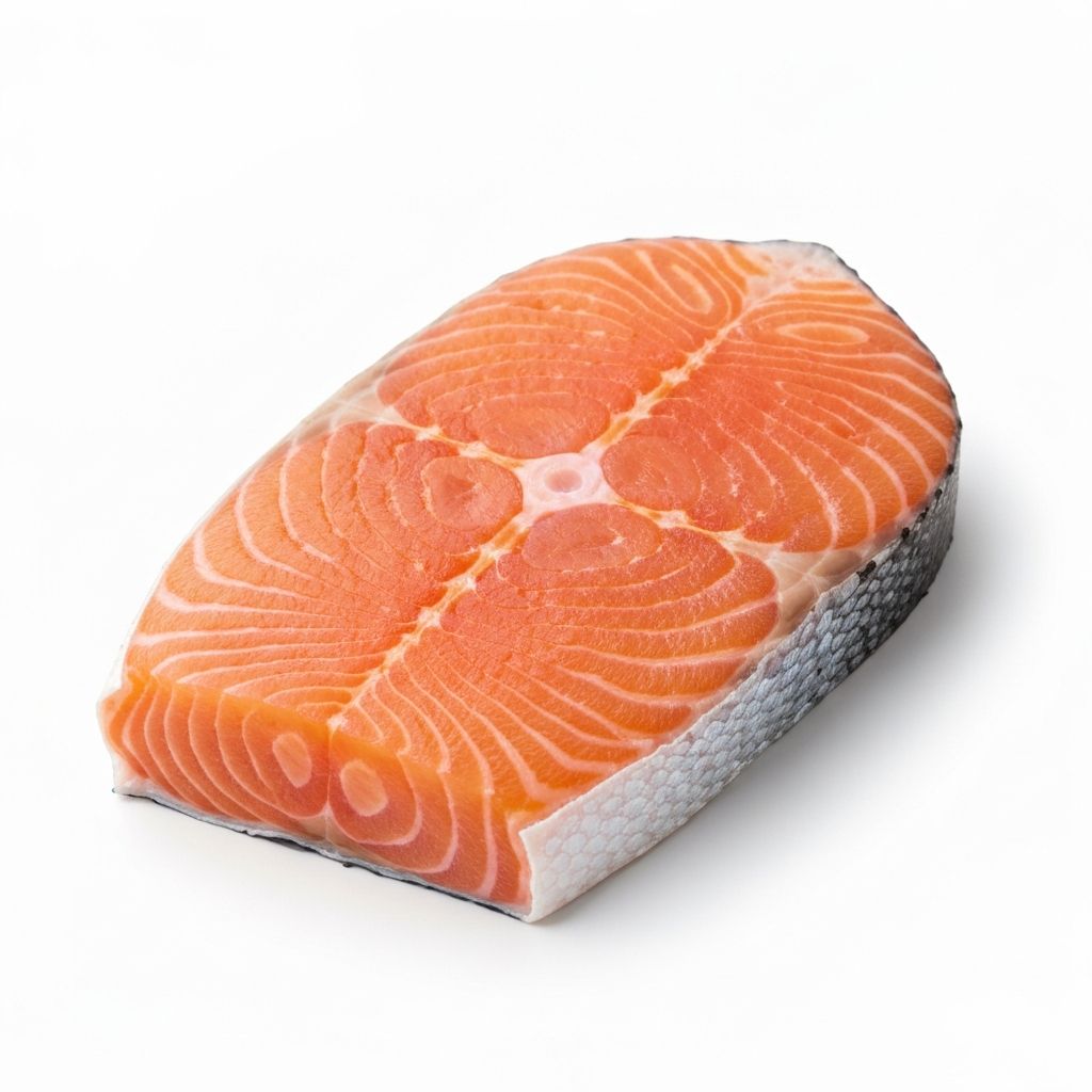 Fresh salmon fillet